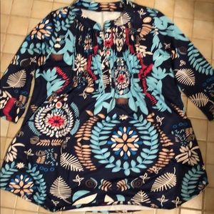 Ladies XL polyester spandex top